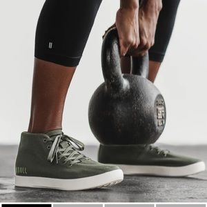 IVY IVORY CANVAS MID TRAINER (WOMEN'S)               Worn once